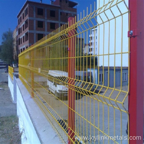 Pvc Coated 3d V Bending Curved fence